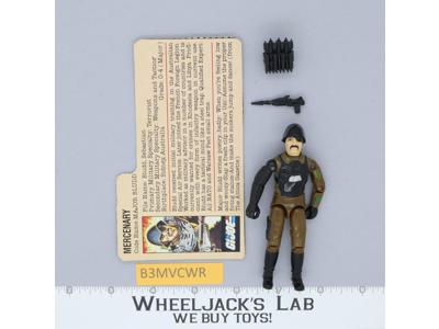 Major Bludd V1 100% Complete G.I. Joe 1983 Hasbro Vintage Action Figure