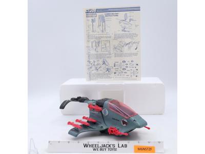 Cobra Sea Ray 100% Complete GI Joe 1987 Hasbro Vintage Action Figure Vehicle