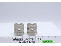 METROPLEX KNEE CAP PAIR 1985 Vintage G1 Transformers Action Figure