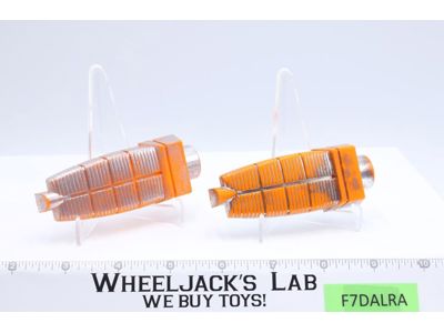 SCORPONOK CHROME LEG GUARD SHIELDS 1987 Vintage G1 Transformers Action Figure