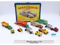 Lot of 10 Miscellaneous Cars/Trucks/Vehicle W/ Carry Case Matchbox