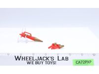 Swoop Sword & (3) Short Missiles 1985 Vintage Hasbro G1 Transformers Figure