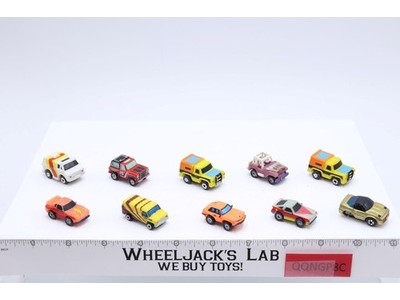 Lot of 10 Cars/Blazers/Van Galoob Micro Machines Vintage