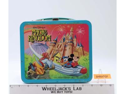Walt Disney Magic Kingdom Metal Lunchbox 1979 Aladdin Industries