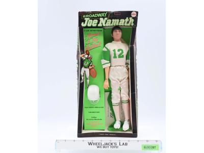 Joe Namath NY Jets Football Quarterback Broadway 1970 Mego 12" Doll NEW