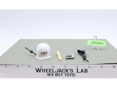 M.P. Helmet /Small Arms Action Soldier Equipment Sets 1965 GI Joe Vintage