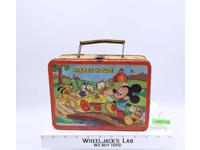 Mickey Mouse Metal Lunchbox 1954 Walt Disney Prooductions