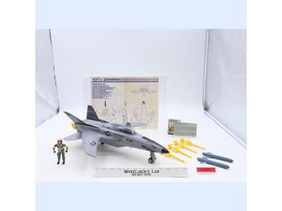 Conquest X-30 W/ Slip-Stream Complete G.I. Joe 1986 Hasbro Action Figure Vehicle