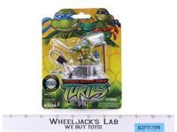 Leonardo Keychain TMNT 2003 Basic Fun Action Figure #1201 NEW MOSC SEALED