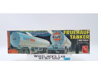 #T351 Gulf / Union 76 Fruehauf Tanker AMT 1:25 Scale Model Kit NEW