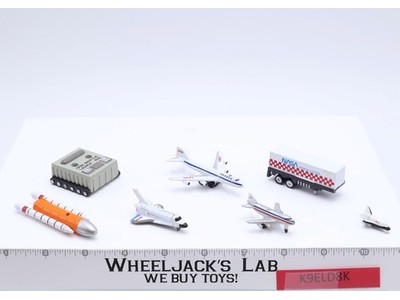 Lot of 6 Rockets/Planes/ NASA Vintage Galoob Micro Machines