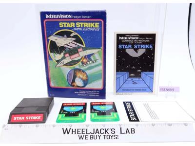 Intellivision Intelligent Television Star Strike Gaming Cartridge 1981