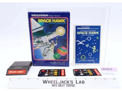 Intellivision Intelligent Television Space Hawk Gaming Cartridge 1981