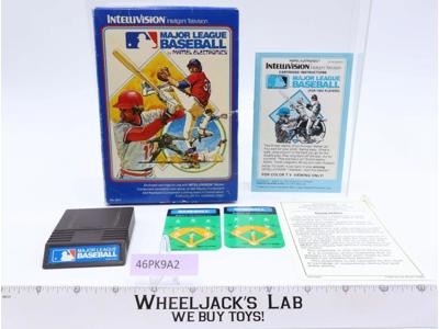 Intellivision Intelligent Television Major League Baseball Gaming Cartridge
