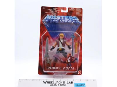 Prince Adam He-Man 200X Masters Of The Universe MOTU 2002 Mattel NEW SEALED