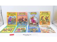 Lot of 8 Teenage Mutant Ninja Turtles Coloring Books 1990 TMNT Random House