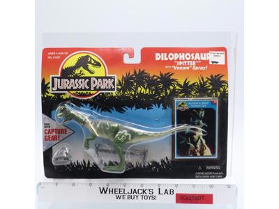 Dilophosaurus Jurassic Park Dino Strike 1993 Kenner Action Figure NEW SEALED