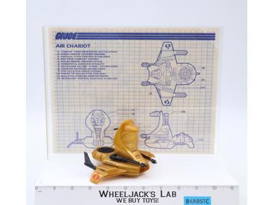 Air Chariot 100% Complete G.I. Joe 1986 Hasbro Vintage Action Figure Vehicle