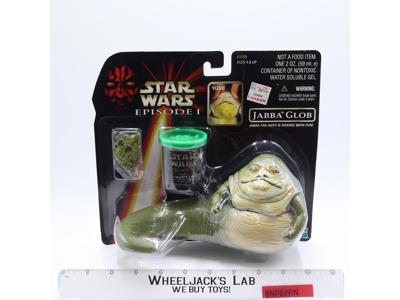 Jabba Glob Star Wars Episode 1 1998 Hasbro Action Figure NEW MOSC SEALED