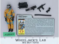 Frag-Viper V1 100% Complete G.I. Joe 1989 Hasbro Vintage Action Figure