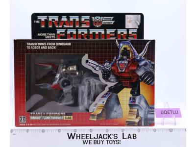 Slag 100% Complete W/ NICE BOX & FIGURE 1985 Vintage G1 Transformers Hasbro