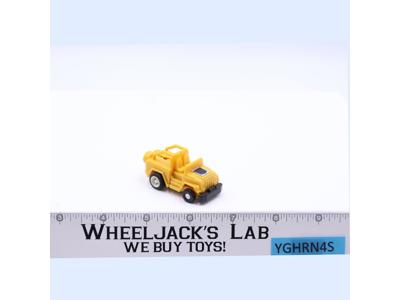 Minispy YELLOW Jeep 100% Complete 1985 G1 Transformers Vintage Figure