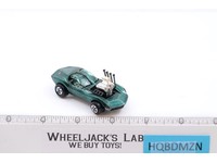 Johnny Lightning Topper Vicious Vette Dark Green 1970 Vintage
