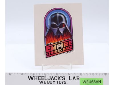 Star Wars Fan Club The Empire Strikes Back Darth Vader Sticker