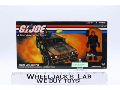 Night OPS Humvee W/ Rollbar GI Joe 2005 Hasbro NEW MISB SEALED
