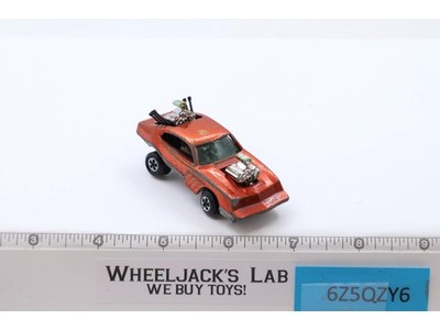 Johnny Lightning Mad Maverick Topper ORANGE 1970 Vintage