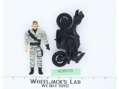 Dynamite V2 W/ Sgt. Savage Motorcycle G.I. Joe 1994 Hasbro Vintage Action Figure