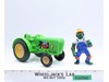 Farmer Mike W/ Turtle Tractor 100% Complete TMNT 1993 Playmates Figure Vehicle