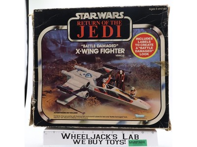 X-Wing Fighter 100% Complete Star Wars 1977 Kenner Action Figure Vehicle