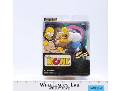 Who's a Good Piggy? Homer & Plopper The Simpson Movie 2007 McFarlane NEW SEALED