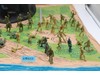 Navarone Mountain WWII Battleground Playset Toy Soldiers + Vehicles 1975 Marx