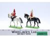 Set of 2 Mounted Life Guards Cavalry 1988 Vintage W. Britain Toy Soldiers