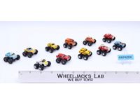 Lot of 11 Monster Trucks 1988-89 Vintage Galoob Micro Machines