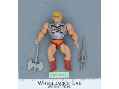 Battle Armor He-Man 100% Complete Masters of the Universe MOTU 1984 Mattel