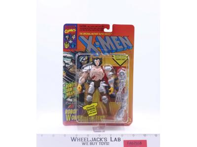 Robot Wolverine Albert Marvel Comics X-Men MOSC 1994 Toybiz Action Figure