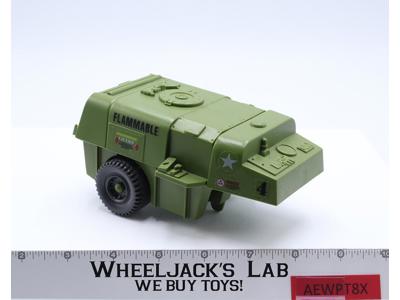 USS Flagg Aircraft Carrier Fuel Trailer NO REPRO 1985 GI Joe Vintage