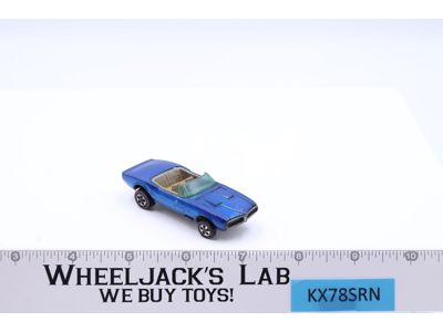 Custom Firebird Blue 1967 1968 Hot Wheels Mattel Vintage Redline RL