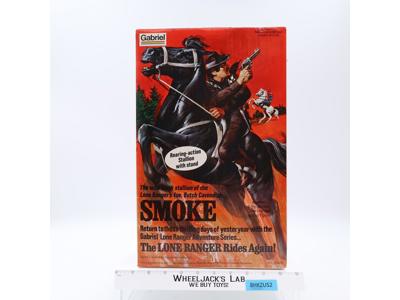Smoke Black Stallion Horse The Lone Ranger 1973 Gabriel Vintage Action Figure