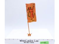 Eternia Flag Pole & Clip 1986 MOTU He-Man Masters of the Universe