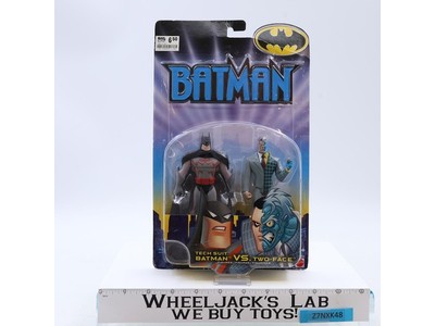 DC Comics Tech Suit Batman VS Two-Face 2002 Mattel Action Figure NEW MOSC SEALED