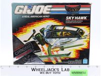 Chrome Sky Hawk 100% Complete GI Joe Sky Patrol 1989 Hasbro Vintage Vehicle