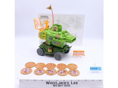 Pizza Thrower 100% Complete TMNT 1989 Vintage Playmates Action Figure Vehicle