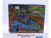 Footski 100% Complete W/Box Teenage Mutant Ninja Turtles TMNT 1989 Playmates