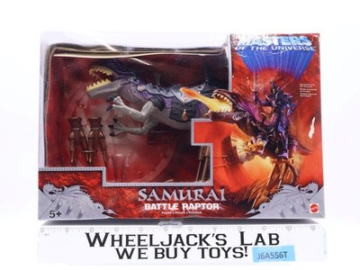 Samurai Battle Raptor Masters Of The Universe 2001 Mattel Figure NEW SEALED