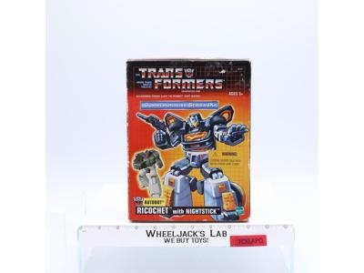 Ricochet W/ Nightstick Commemorative Series Reissue 2003 Hasbro NEW MISB SEALED