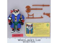 Panda Khan 100% Complete Teenage Mutant Ninja Turtles TMNT Playmates 1990